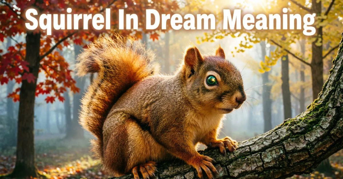Squirrel In Dream Meaning