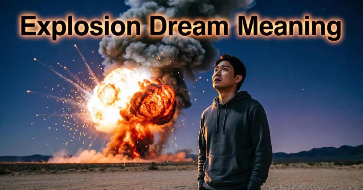 Explosion Dream Meaning