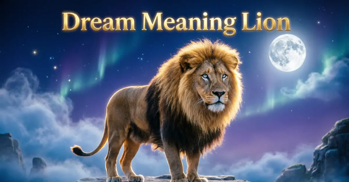 Dream Meaning Lion