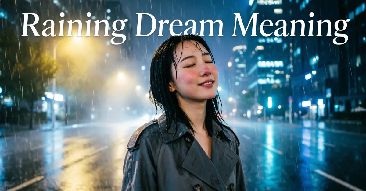 Raining Dream Meaning