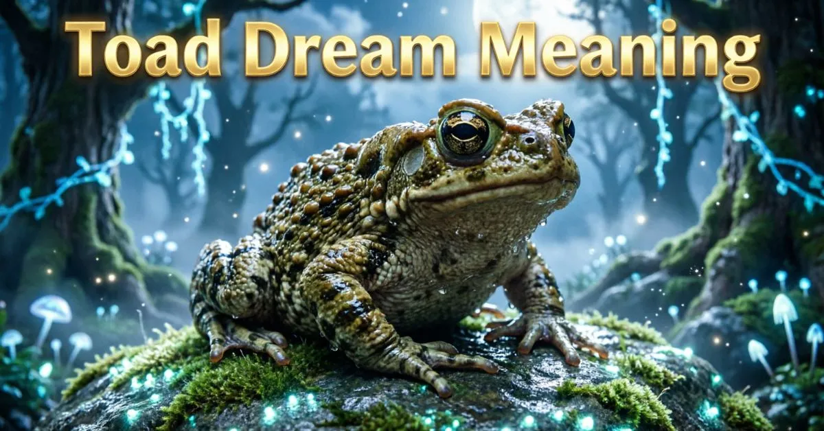 Toad Dream Meaning