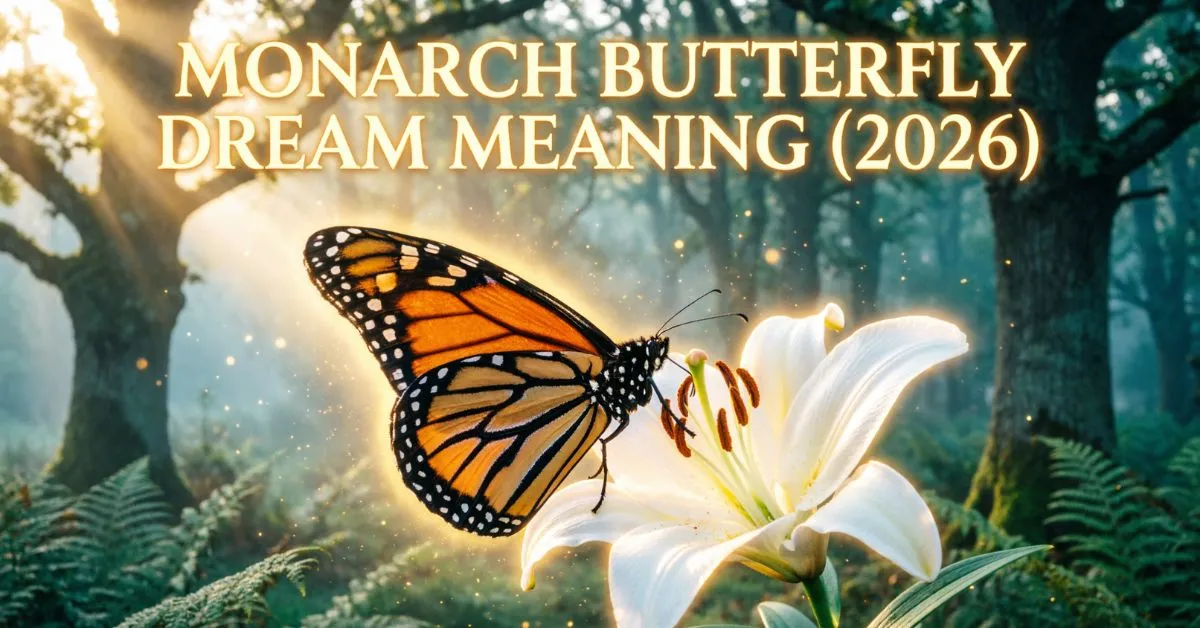 monarch butterfly dream meaning