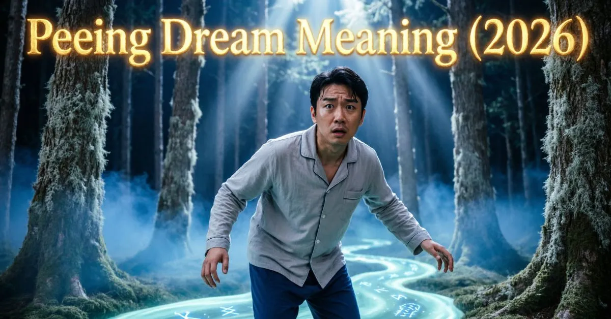 peeing dream meaning