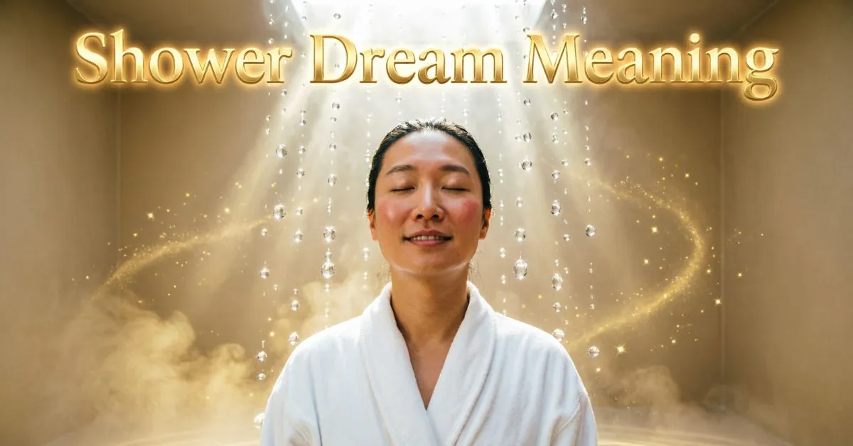 Shower Dream Meaning