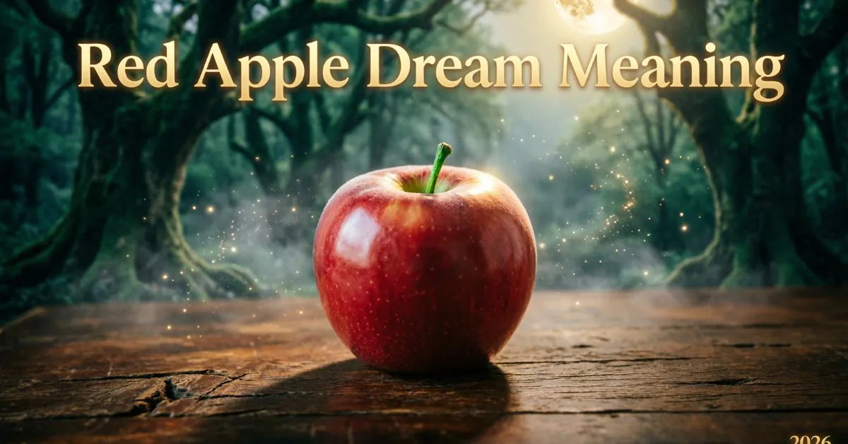 red apple dream meaning
